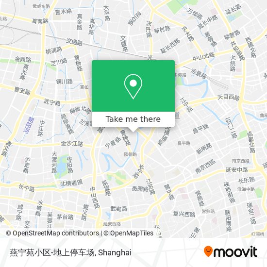 燕宁苑小区-地上停车场 map