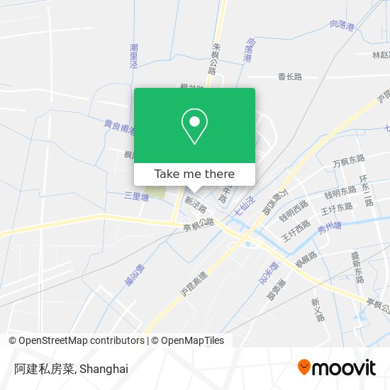 阿建私房菜 map