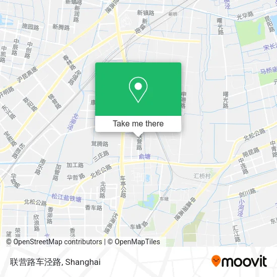 联营路车泾路 map