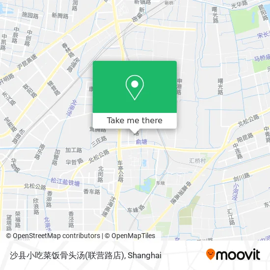 沙县小吃菜饭骨头汤(联营路店) map