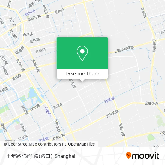 丰年路/尚学路(路口) map