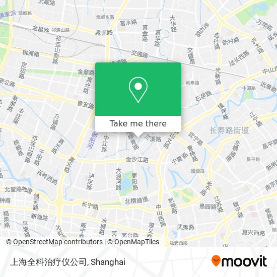上海全科治疗仪公司 map