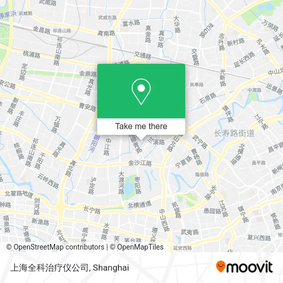 上海全科治疗仪公司 map
