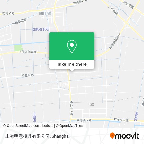 上海明意模具有限公司 map