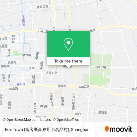 Fox Town (富客斯豪布斯卡名品村) map