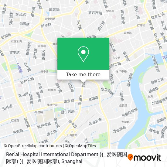 Ren'ai Hospital International Department (仁爱医院国际部) (仁爱医院国际部) map