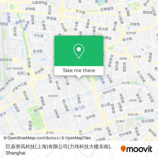 巨鼎资讯科技(上海)有限公司(力玮科技大楼东南) map
