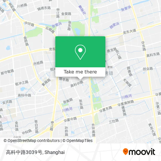高科中路3039号 map