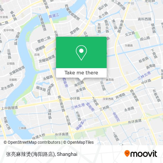 张亮麻辣烫(海阳路店) map