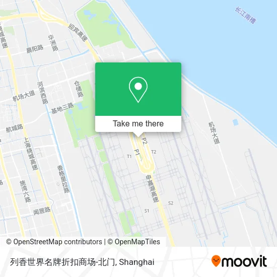 列香世界名牌折扣商场-北门 map