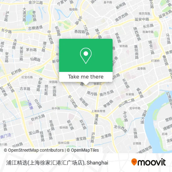浦江精选(上海徐家汇港汇广场店) map