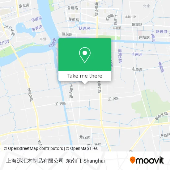 上海远汇木制品有限公司-东南门 map