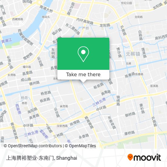 上海腾裕塑业-东南门 map