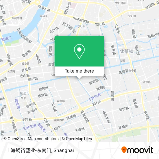 上海腾裕塑业-东南门 map