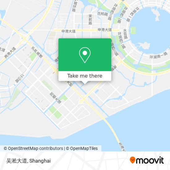 吴淞大道 map