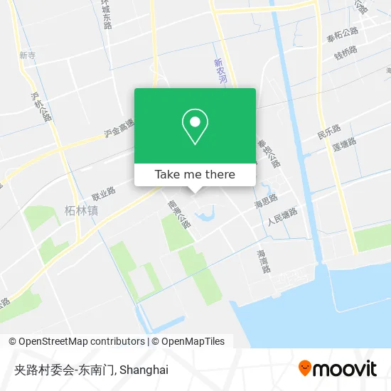 夹路村委会-东南门 map