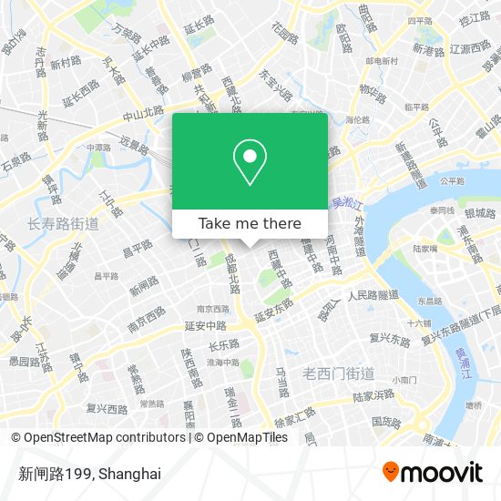 新闸路199 map