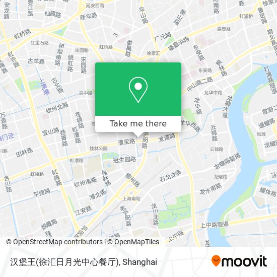 汉堡王(徐汇日月光中心餐厅) map