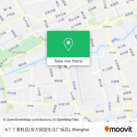 A丫丫童鞋店(东方国贸生活广场店) map