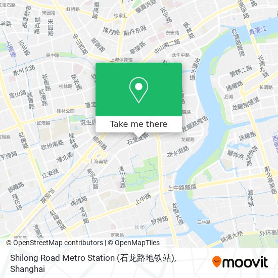 Shilong Road Metro Station (石龙路地铁站) map