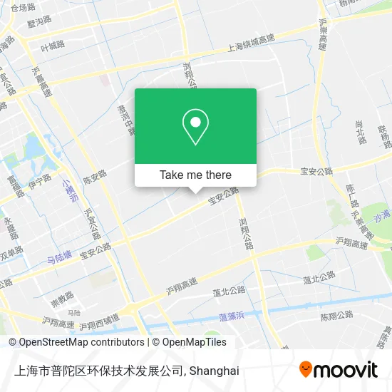 上海市普陀区环保技术发展公司 map