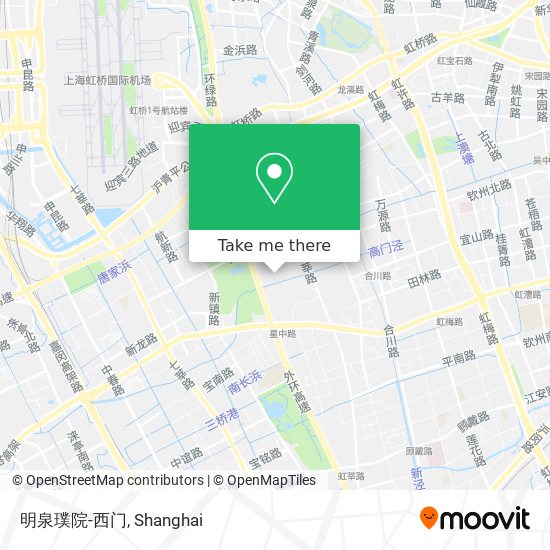 明泉璞院-西门 map