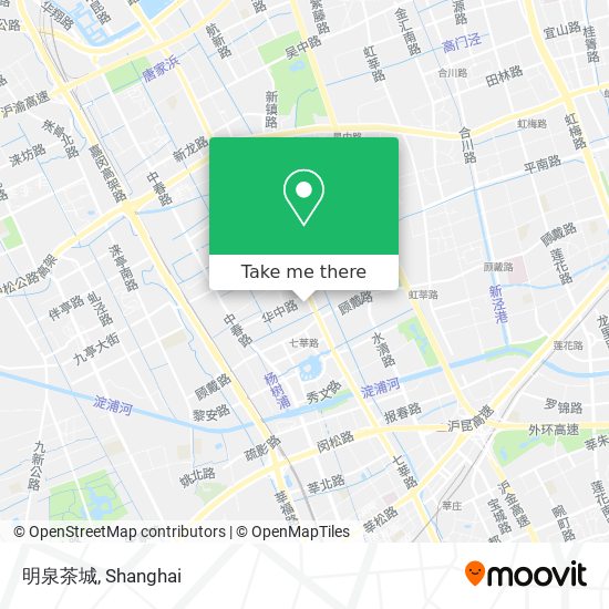 明泉茶城 map