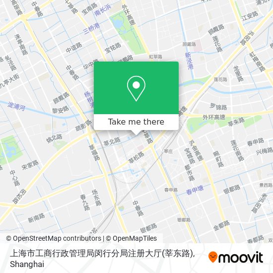 上海市工商行政管理局闵行分局注册大厅(莘东路) map