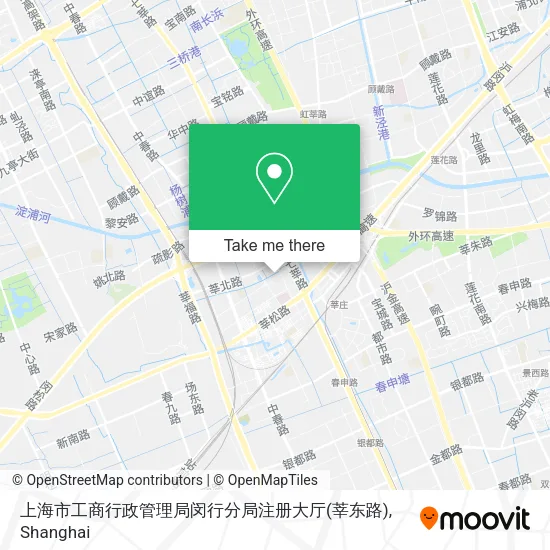 上海市工商行政管理局闵行分局注册大厅(莘东路) map
