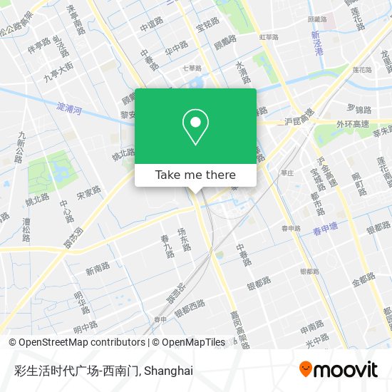 彩生活时代广场-西南门 map