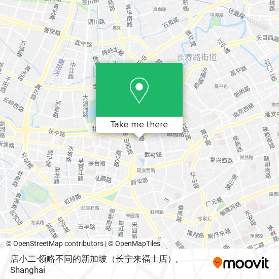 店小二·领略不同的新加坡（长宁来福士店） map