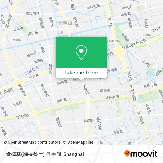 肯德基(御桥餐厅)-洗手间 map