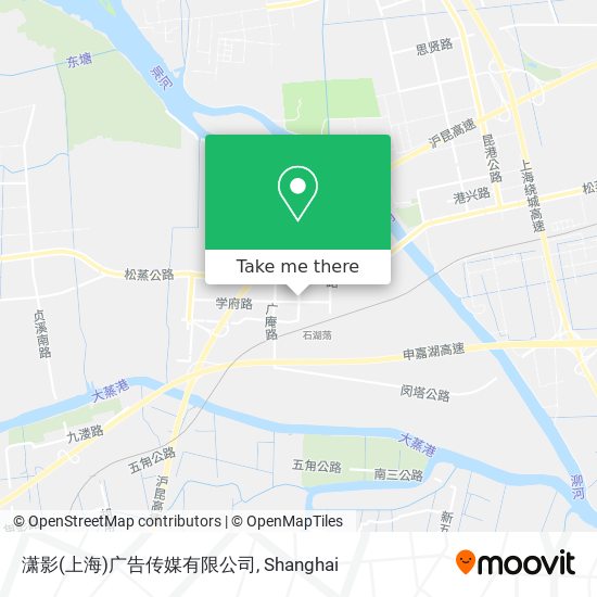 潇影(上海)广告传媒有限公司 map
