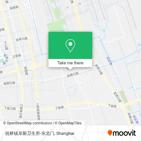 祝桥镇东新卫生所-东北门 map
