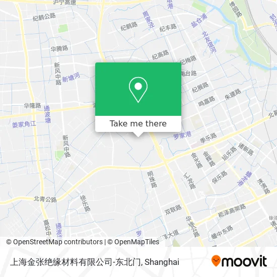 上海金张绝缘材料有限公司-东北门 map