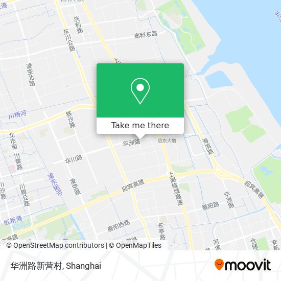 华洲路新营村 map
