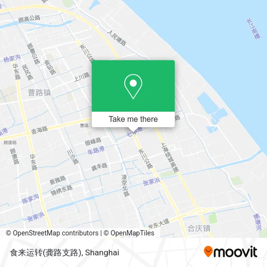 食来运转(龚路支路) map