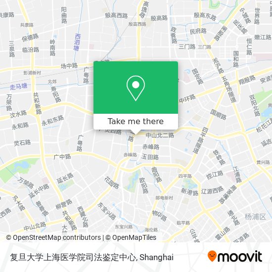 复旦大学上海医学院司法鉴定中心 map