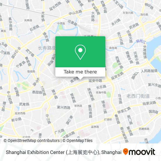 Shanghai Exhibition Center (上海展览中心) map