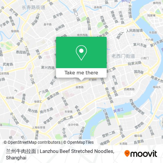 兰州牛肉拉面 | Lanzhou Beef Stretched Noodles map