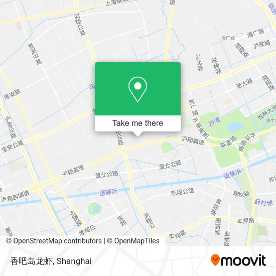 香吧岛龙虾 map