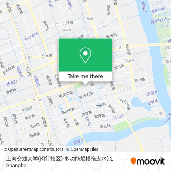 上海交通大学(闵行校区)-多功能船模拖曳水池 map