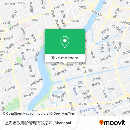 上海市政养护管理有限公司 map