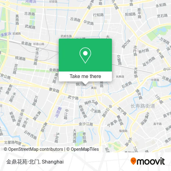 金鼎花苑-北门 map