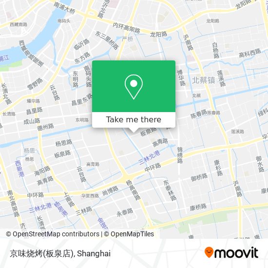 京味烧烤(板泉店) map