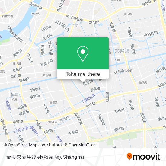 金美秀养生瘦身(板泉店) map