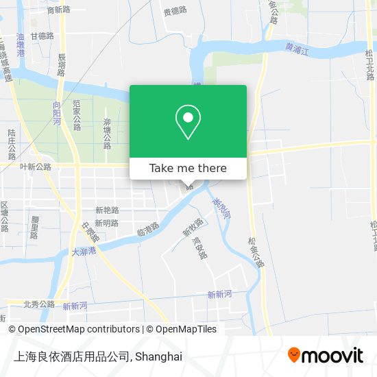 上海良依酒店用品公司 map