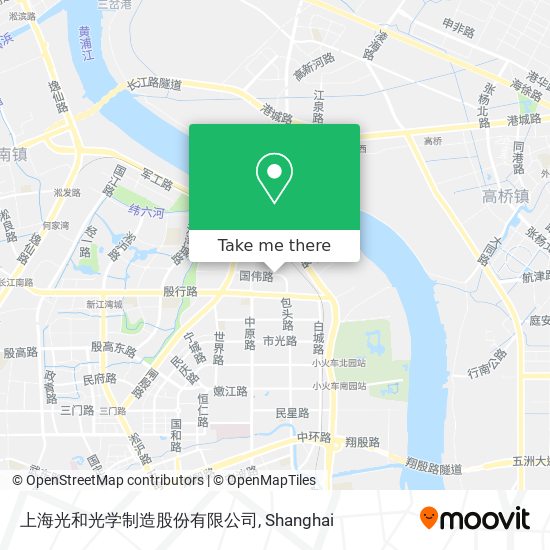 上海光和光学制造股份有限公司 map