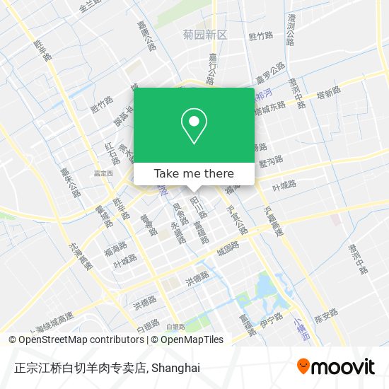 正宗江桥白切羊肉专卖店 map