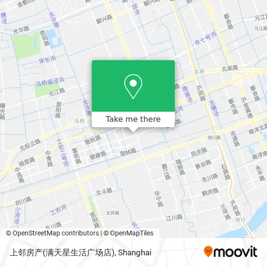 上邻房产(满天星生活广场店) map